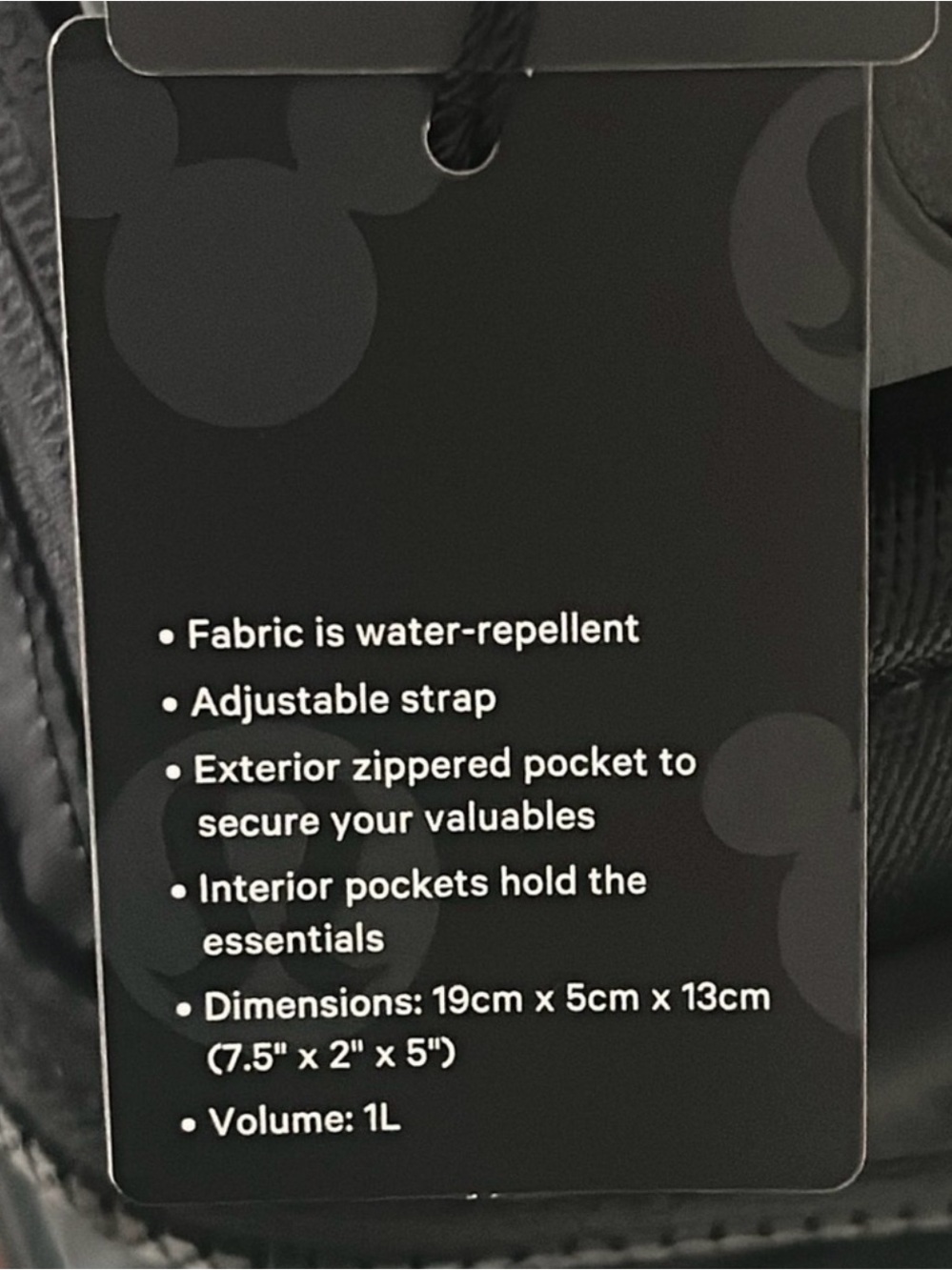 🆕 LULULEMON X DISNEY Everywhere Belt Bag 1L Mickey in Motion Graphic Black NWT - Picture 14 of 17